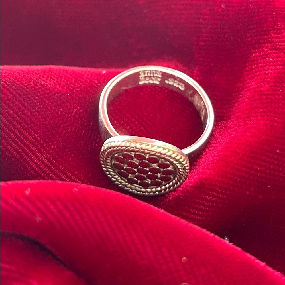 Anna Beck Gold and Silver Ring - Picture 4 of 6